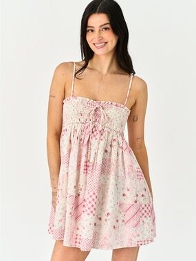 Grey Bandit Love Notes mini dress